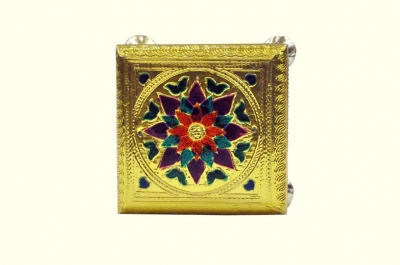 Stool - Gold - Square