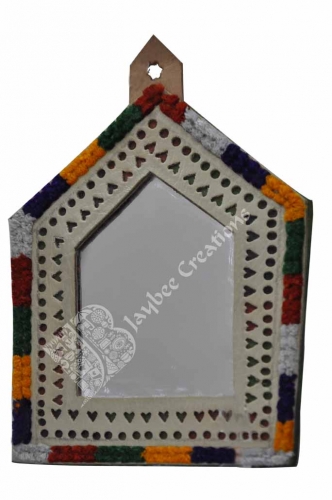 Mirror - House - Leather ( Large Size ) 