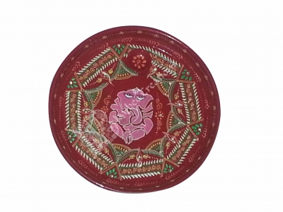 Aarthi Plates - Steel Round Painted 