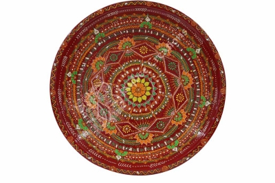 Tray - Steel Round Painted  ( Large ) 