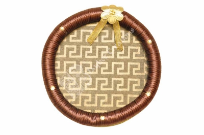 Tray - Cardboard Round with Bow