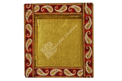Tray - Cardboard Square Mango Print Multicolour