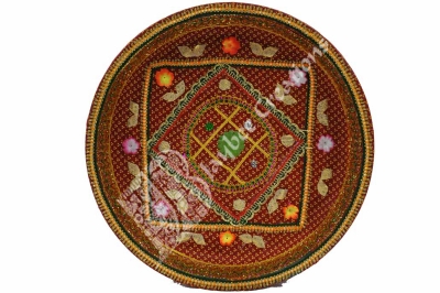 Tray - Round - Bandhini & Tissue