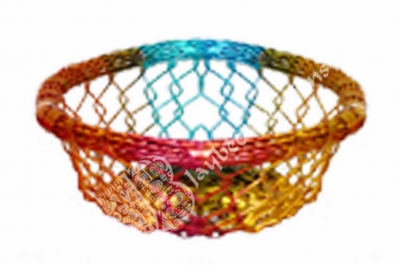Baskets - Aluminium Round Mutlicolour