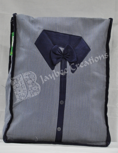 Shirt Bag - Cotton Rectangle Stripped