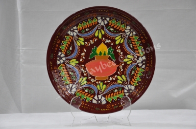 Aarthi Plates - Steel Round Painted