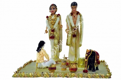 Decorated Dolls - Kerala Wedding