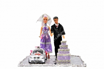 Decorated Dolls - English Wedding