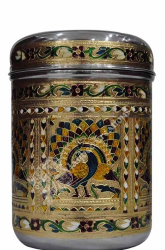 Seeru Box - Meenakari Box ( Large ) By Order