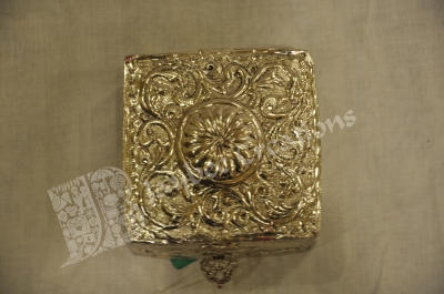Gift Items - Empty Box - Silver Metal Gift Box