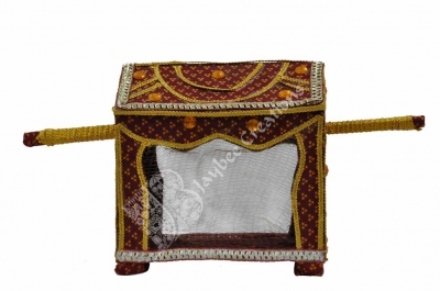 Dholi - Wood Bandhini
