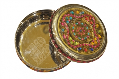 Sweet Box - Steel Round Stone - Work ( Large ) 