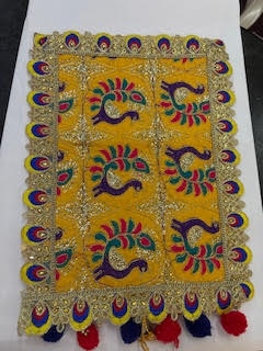Oolai Set - Velvet with Chamki