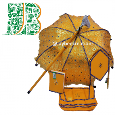 kasi Yatra Set - Mango Yellow
